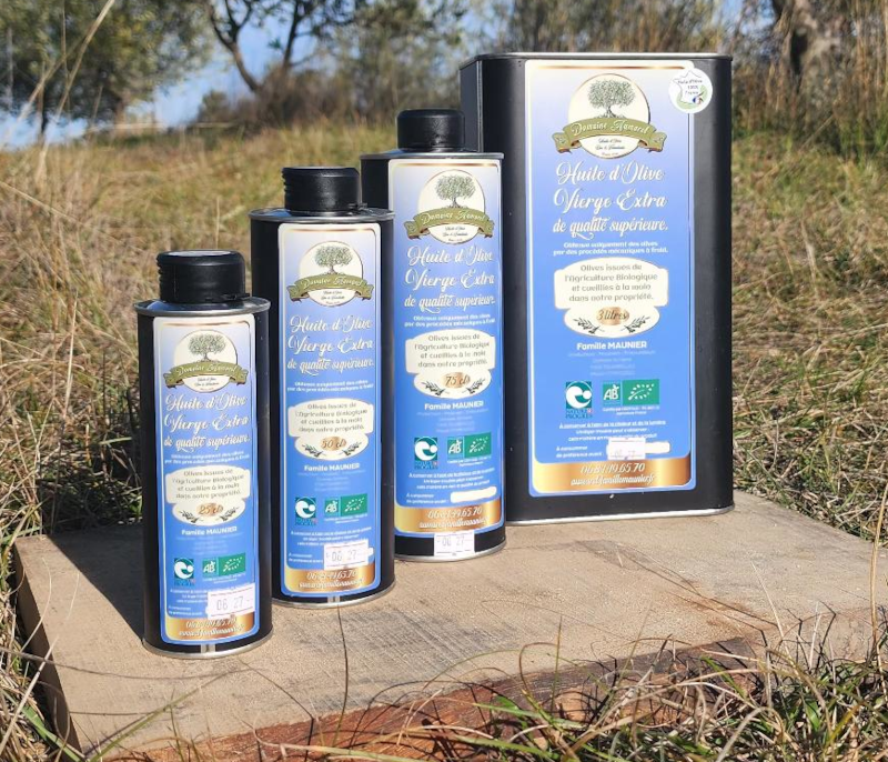 Huile d'olive vierge extra BIO